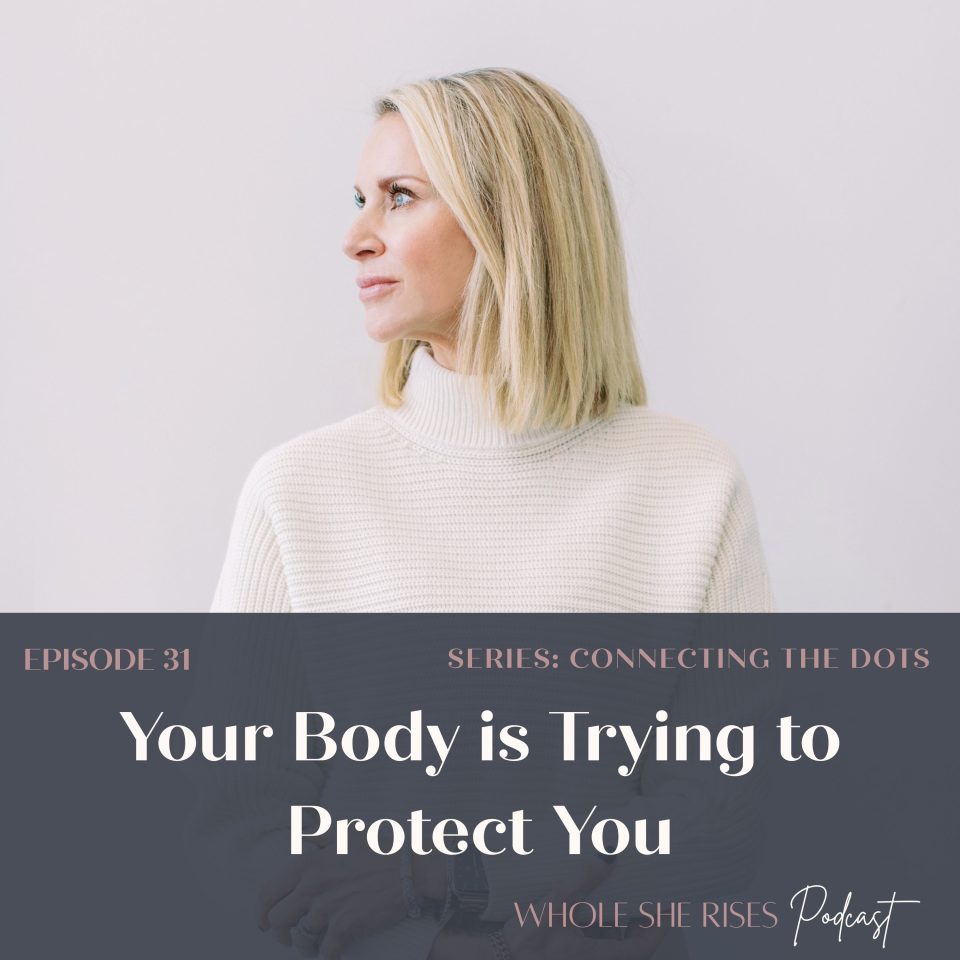 Woman reflecting how chronic stress, nervous system healing, and learning why the body stays in survival mode.