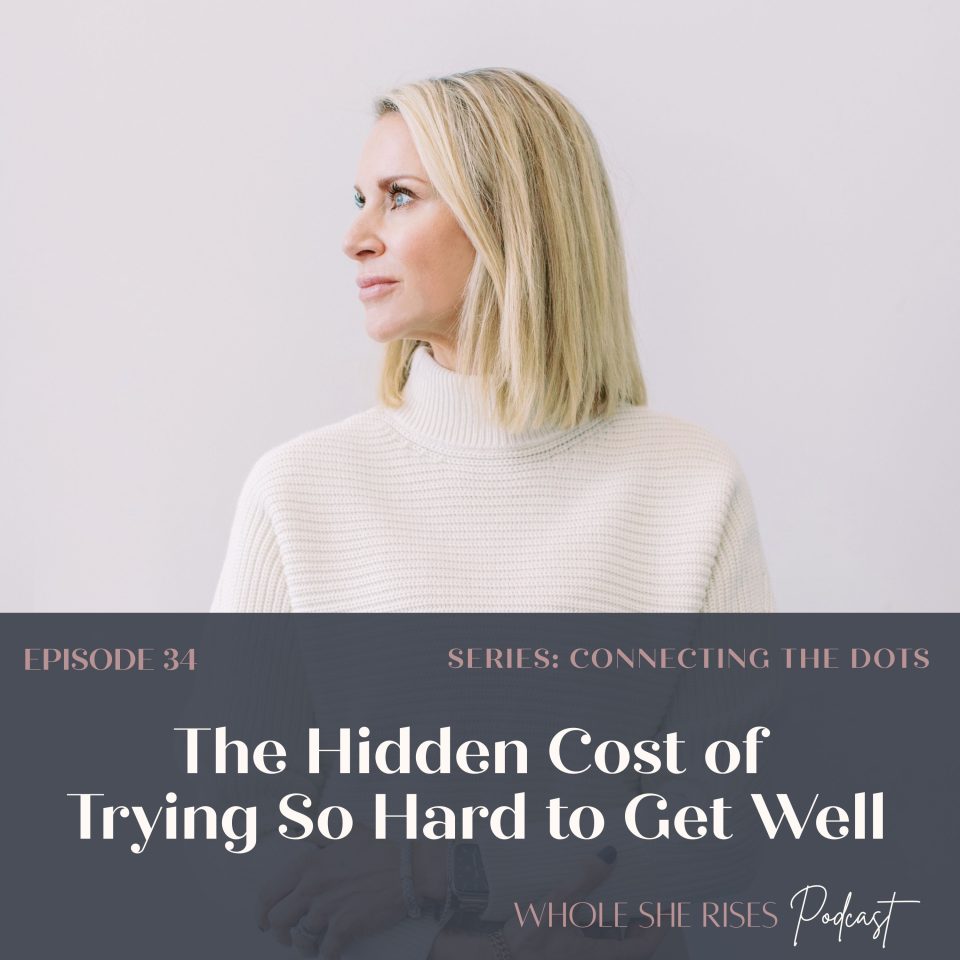 Mandi Scovern, host of Whole She Rises, reflecting on nervous system healing and chronic stress