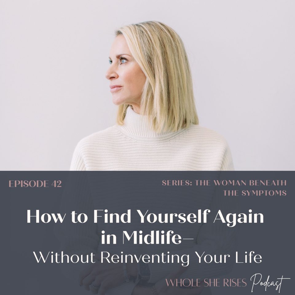 Mandi Scovern discussing how to find yourself again in midlife